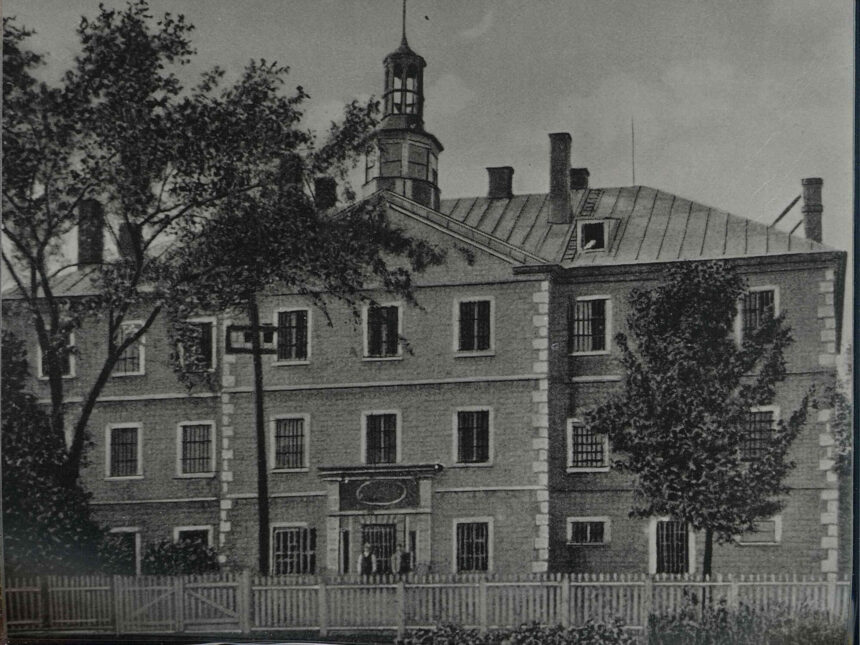 Ancienne image de la Prison de Trois-Rivirères