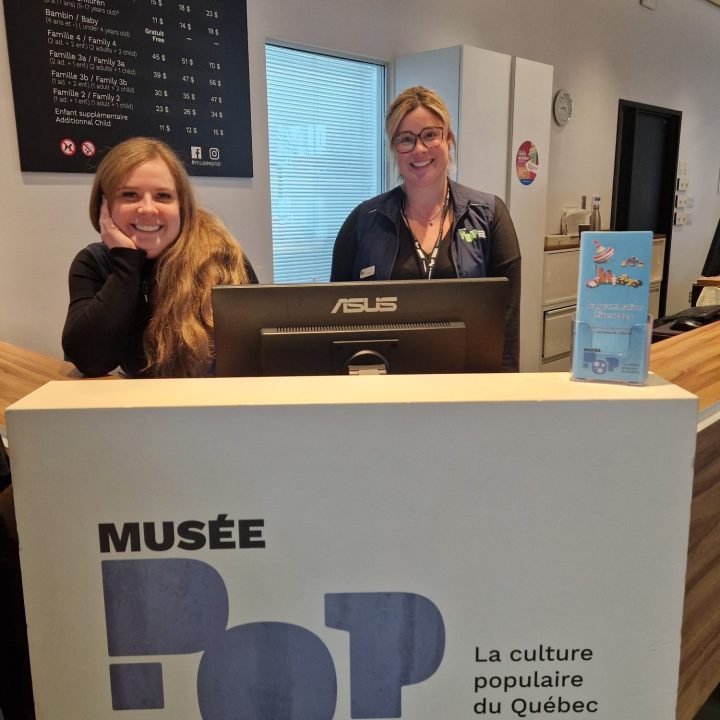 L'accueil au Musée POP