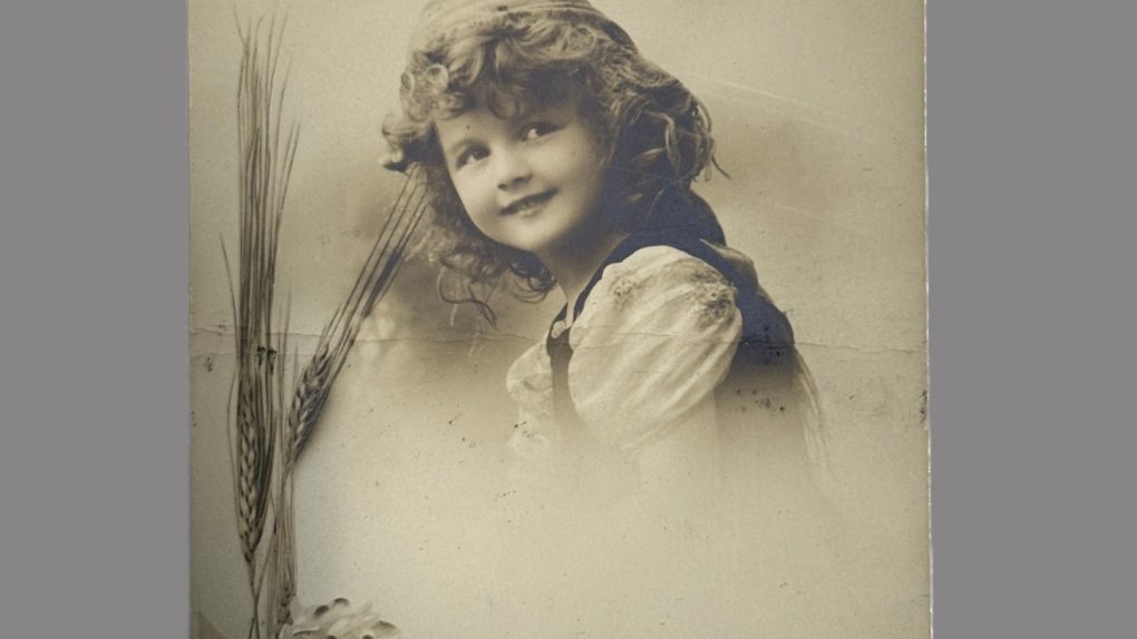 Carte postale (enfant)