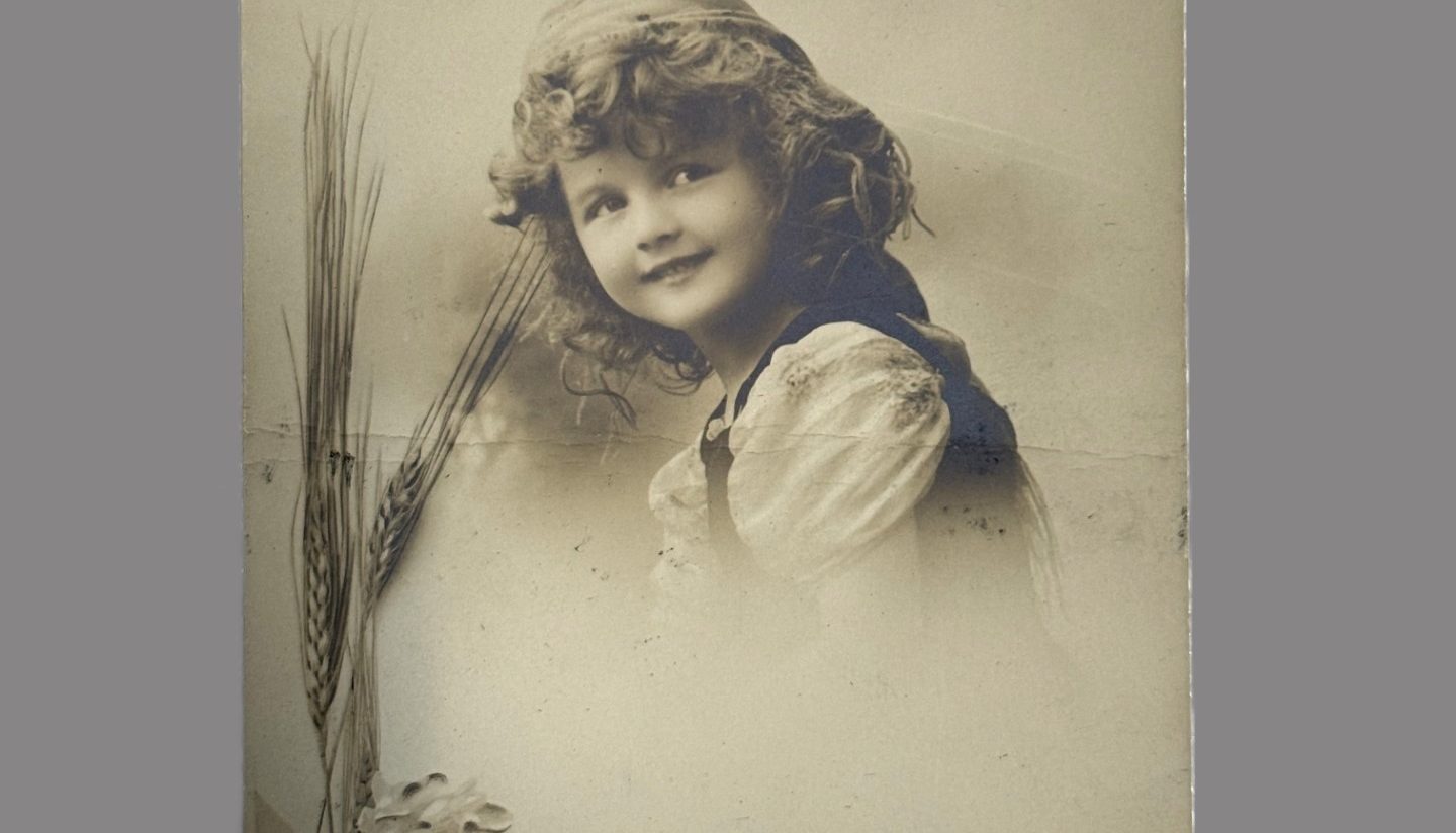 Carte postale (enfant)