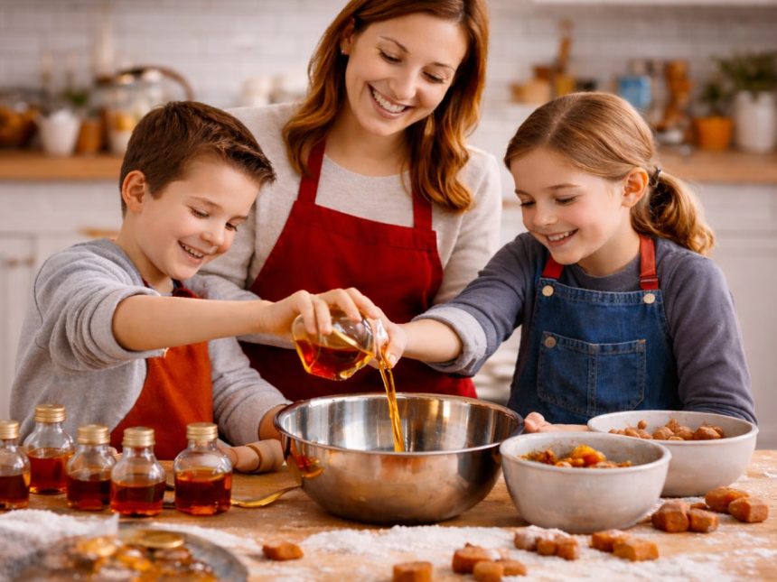Cuisiner l’érable en famille